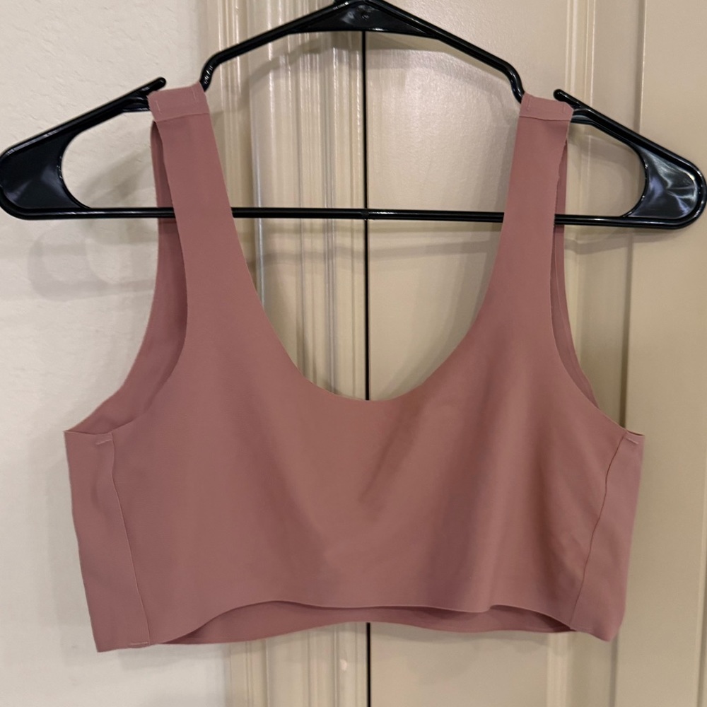STRM LINE Intimates Mauve Rose Pink BRA XXL Lounge Sport Removable Cup Wireless - Picture 3 of 4